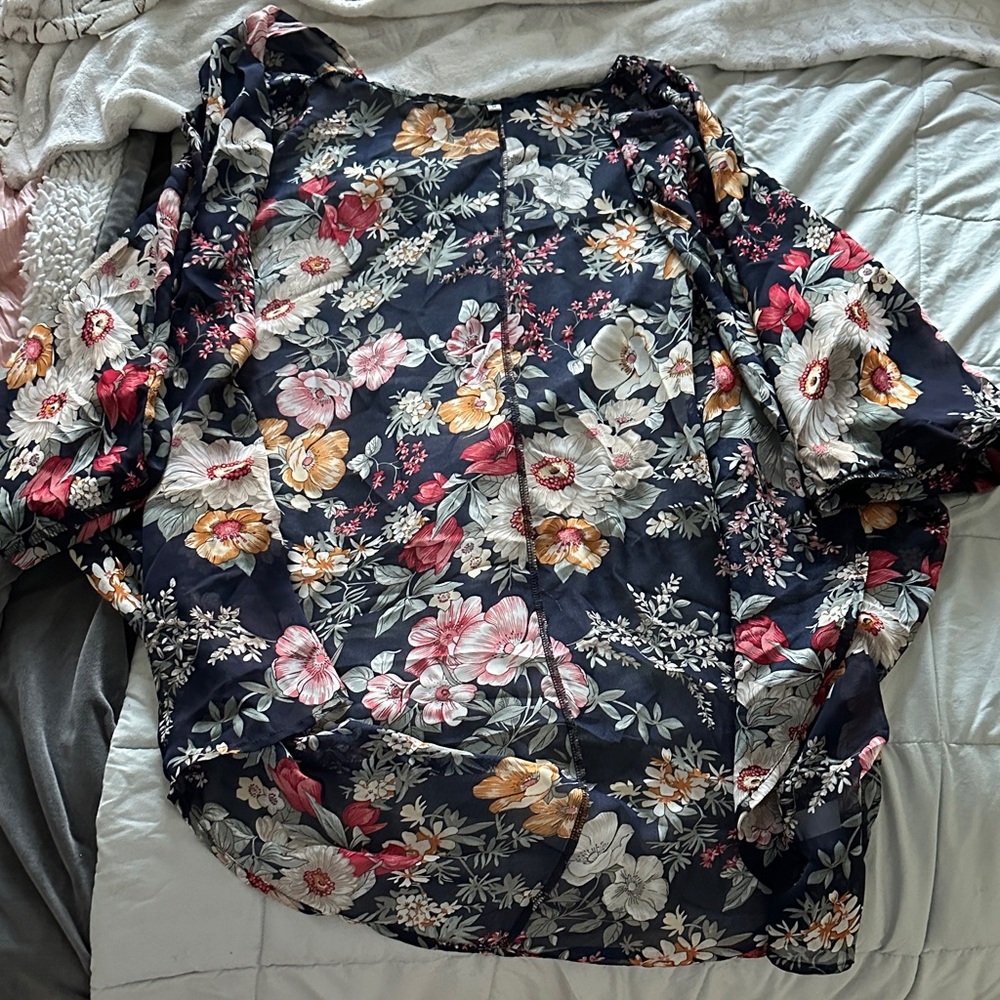Floral Women's Top - Multicolor